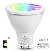 Produktbild Tanshop ZigBee LED lamps GU10 Dimmable Smart Spot Light 5W RGB CCT Bulbs Compatible with Amazon Echo Plus App Control