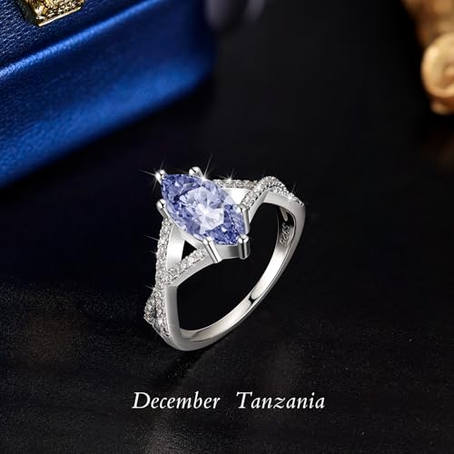 1.5CT Marquise Cut Engagement Ring For Women, Sterling S925 Silver Solitaire Ring Wedding Ring Promise Ring2