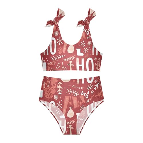 Image of Hand Drawn Cute Koala Pattern Girls Bikini Sets Bathing Suit Two Piece Beach Swimsuit