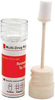 Kits de pruebas de drogas en saliva. 6 en 1. DSD 867. Cannabis, cocaína, anfetamina, metanfetamina, heroína, benzodiacepinas