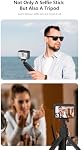 Selfie Stick Tripod Stand for Insta360 X5 Ace Pro 2 (40cm/15.75 Inch), Magnetic Quick Release Extendable Mini Extension Rod Shorty Handle Grip for Insta Ace Pro Accessories