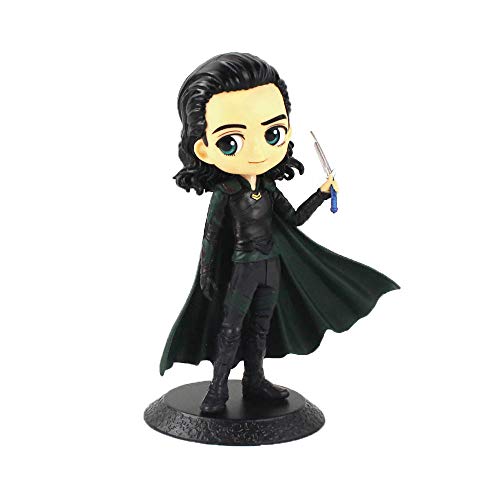16cm 9styles Q Posket Loki Thor Action Figure Figure Toys PVC Collection Modèle Poupées (Color : 1) Cover