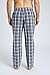Jveyvth Mens Pajama Pants 100% Cotton Plaid Sleep & Lounge Pants, PJ Bottoms with Pockets and Button Fly
