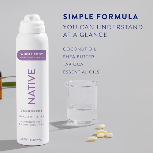 image for Native Whole Body Deodorant Spray Contains Naturally Derived Ingredien