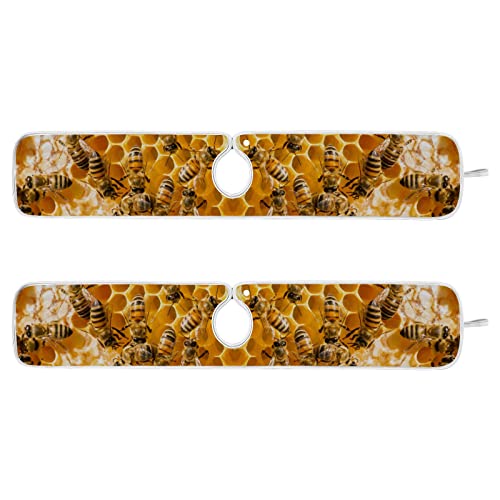 Sweet Honey with Working Bees �C�G���[�n�j�J�� 2�� �֌��z���}�b�g �L�b�`�� ���� �֌��p �z�����}�C�N���t�@�C�o�[�p�b�h ���؂�}�b�g �J�E���^�[�g�b�v�v���e�N�^�[ 30 x 5�C���`