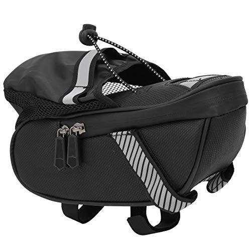 DANAIXZ Wheel UP Bolsa para sillín de Bicicleta Bolsa de Almacenamiento para Asiento Accesorio de Ciclismo Reflectante de Gran Capacidad para Bicicletas de montaña y de cercanías
