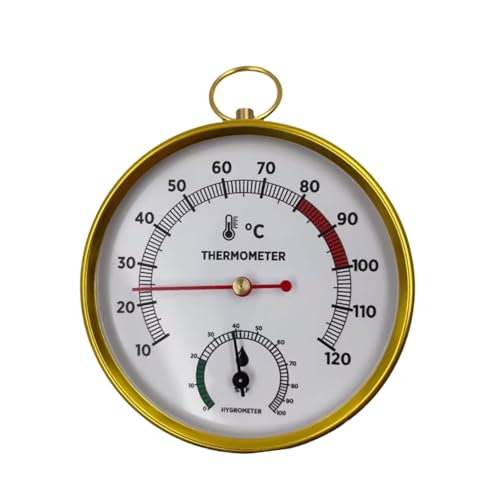 Termómetros higrómetro de alta precisión para sauna, uso doméstico, higrómetro de temperatura montado en la pared, termómetros de interior, temperatura ambiente, higrómetro doméstico
