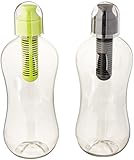 bobble HF185C200O003BLM 2 Pack, Black/Lime 2 Water Bottle, Multi