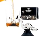 Loch Ness Whisky Chilling Stone – Stainless Steel Reusable Ice Cube | Novelty Bar Accessory for Whisky, Bourbon, Scotch & Cocktail Lovers