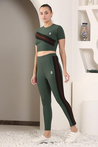 Image of Zicada Women's Top & Bottom Set Gym Wear | Jogging Wear | Sports Running Suits For womens