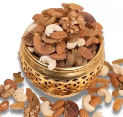 Image of RAJTILAK Dry Fruits Combo Pack of 2 | Premium California Almonds & Panchmeva Mix Dryfruit | Badam & Panchmeva Mix Dryfruit | Nuts & Dry Fruits | Healthy & Tasty | Pack of 2x20g Each