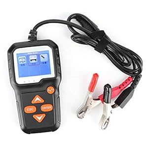 Accumonitor, 2,4‑inch kleurenscherm KW650 accutester Automatische acculaadtest nauwkeurig voor motorfiets voor 6‑12V…
