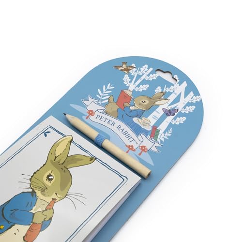 Robert Frederick Peter Rabbit Magnetic List Pad, Blue and White - Image 2