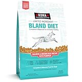 KOHA Limited Ingredient Bland Diet Dry Food for Dogs - Salmon & Brown Rice Recipe, Sensitive Stomach Dog Food with Pre & Probiotics - Pumpkin for Digestive Support, 3.5 lbs