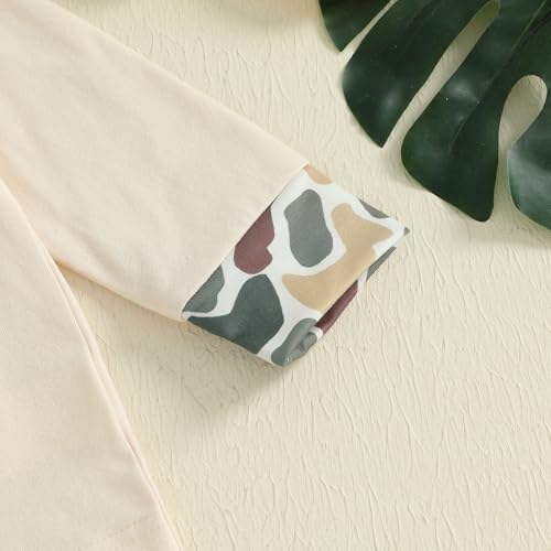 Bagilaanoe Fall Toddler Baby Boy Outfit Dog Camouflage Pullover Long Sleeve Shirt and Pants Set Hunting Clothes for Boys4