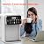 Instant Hot Water Dispenser Countertop for Rapid Heating & Quiet Design Adjustable 7 TEMP & 7 Water Volume Dispense 0.8Gal/3L Removable Water Tank with Carrying Handle BPA Free Fit Kitchen Counter