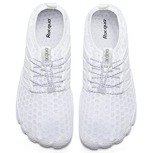 Image of Racqua Water Shoes Quick Dry Barefoot Beach Aqua Sport Swim Surf Pool Hiking Diving Walking for Men Women