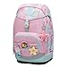 Baagl Schulranzen für 1. Klasse Mädchen, Airy Plus Schulrucksack mit Ergonomischem Rückensystem & Abnehmbarem Hüftgurt, Ultraleichte Schultasche Kinder für Grundschule, Volksschule (Sunset)