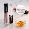Mommy Makeup Stay Put Matte Lip Cream - Kiss-proof, Transfer-proof, Waterproof, Long Lasting Lipstick - Non-Drying Formula Infused with Vitamin E (Twiggy)