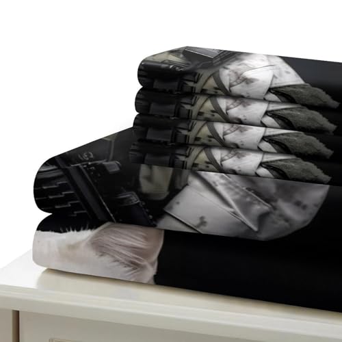 Housse de couette zèbre contre irritations parure lit douce - 7