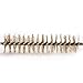 6 Piece Brass Tube Cleaning Brush for Cleaning Pipe Tube Brass Brush Stainless Steel Round Wire Brush Brass Pipe Cleaning Brush Wire Pipe Cleaner Brush for Auto Parts, Bottles, Guns,Tubes 6 Sizes