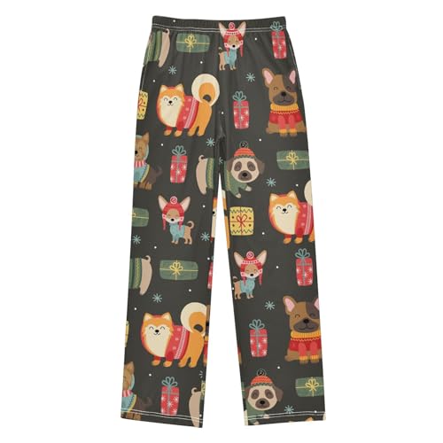 Boys' Pants Funny Dogs Gifts Long Bottoms Jogger Pants Elastic Waist Trousers with Pockets S-XL - Main Image