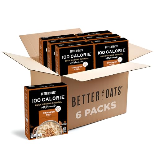 Better Oats 100 Calorie Cinnamon Roll Oatmeal
