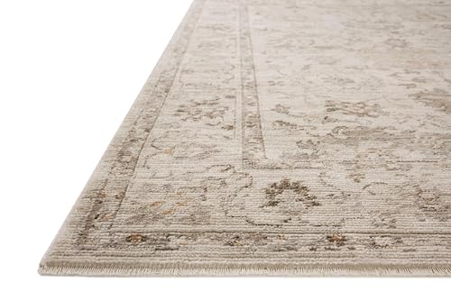 Loloi Magnolia Home by Joanna Gaines Pace Collection PAC-01 Natural/Stone 2'-6" x 10'-0" Runner Rug