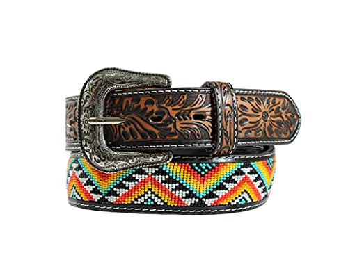 Nocona Ladies Zig Zag Beaded Belt