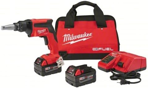 Milwaukee 2866-22 M18 FUEL Drywall Screw Gun- XC Kit with 5.0 Ah Batteries