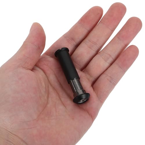 Operitacx 1 Set Mirilla para Puerta - 35-60mm Ojo de Seguridad con Cubierta de Privacidad - Visor de Alta Definición con Herramienta de Apertura de Agujero de 12mm para Interior (Negro) miniatura 6