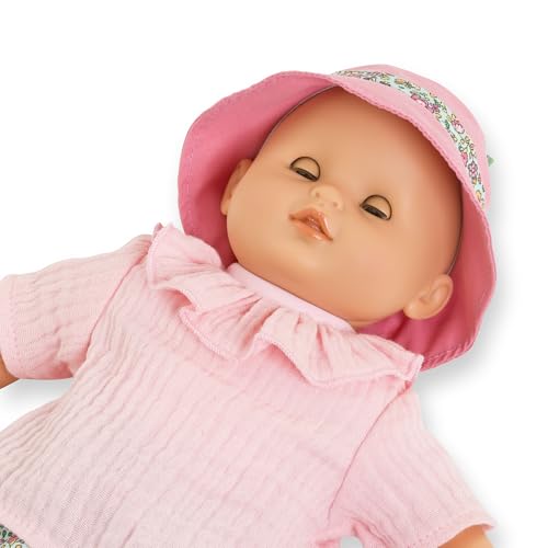 Muñeca Corolle Premier Poupon Coralie con accesorios miniatura 6