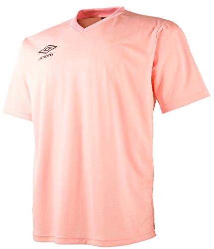 [アンブロ] Tシャツ サッカー フットサル ワンポイント 半袖 吸汗速乾 ストレッチ メンズ 男女兼用 練習 部活 CPNK L