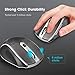 VicTsing mm057 2.4G Wireless Portable Mobile Mouse Optical Mice with USB Receiver, 5 Adjustable DPI Levels, 6 Buttons for Notebook, PC, Laptop, Computer, MacBook (Gray)