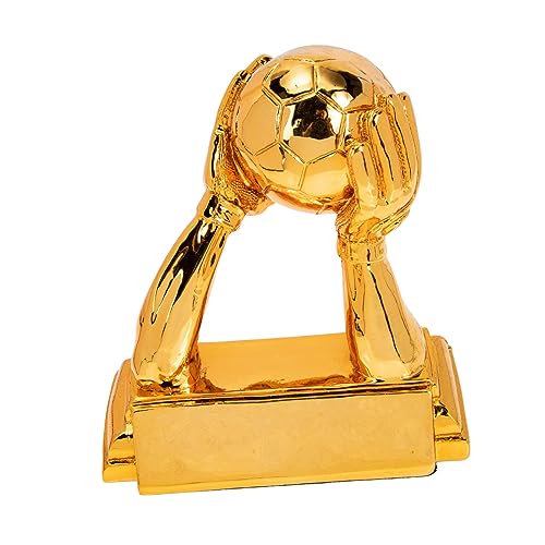 Toddmomy Football Team Awards Soccer Trophy Plaque Versatile Decorative Trophy Adornment for Home Decoration