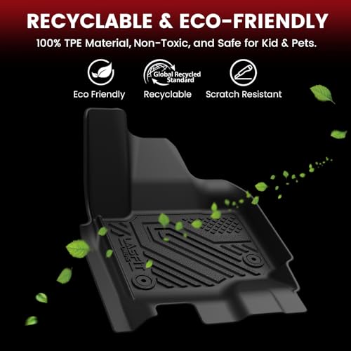 Image of LASFIT Floor Mats for 7 Seats Ford 2025 2026 2027 Expedition Max