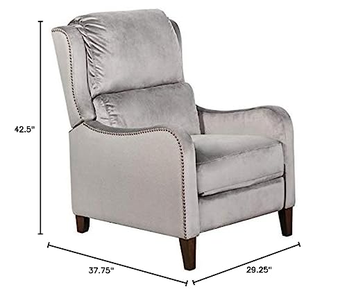 Sillón Reclinable Tradicional Gris miniatura 2