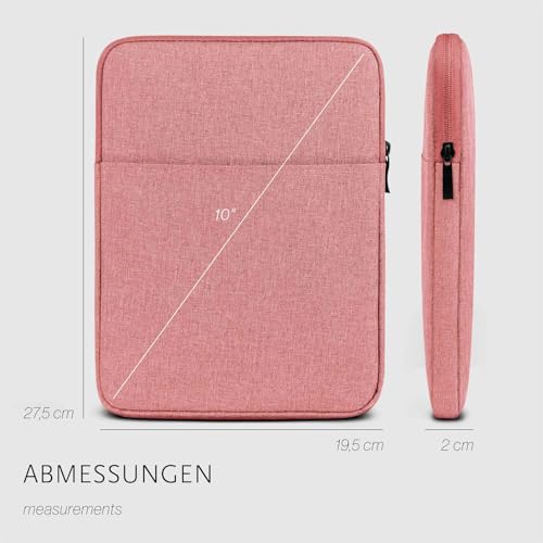 Étui pour Xiaomi Pad 5 moex housse rose imperméable en polyester