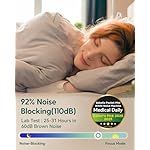 Babelio White Noise Sound Machine for Adults Kids Baby, Mini, 15 Non-looping Sounds, Timer, Memory Function, Easy to Pocket and Travel White - Image 3