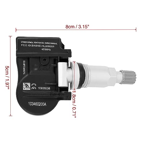 Capteurs TPMS Audi 1K0907255A à haute précision de pression pneu - 2