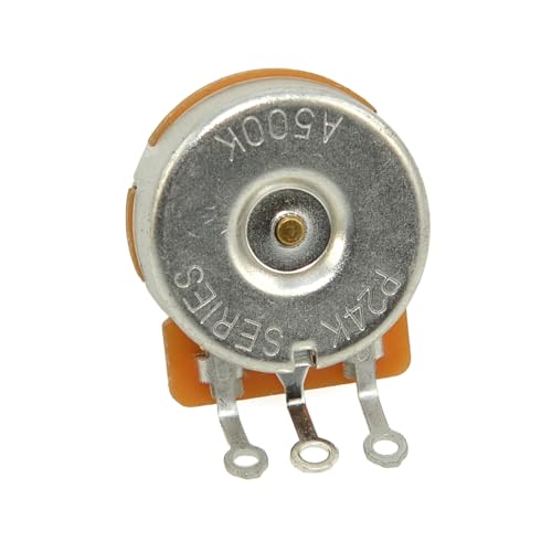 Potentiomètre A500K laiton haut de gamme pour restaurer l'électronique de guitare Les Paul