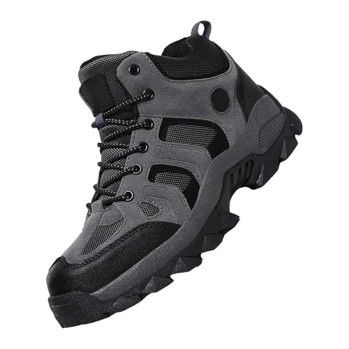 Generisch Zapatos frescos de los hombres zapatillas de deporte de moda en los hombres fríos zapatos de boda, gris, 41 EU