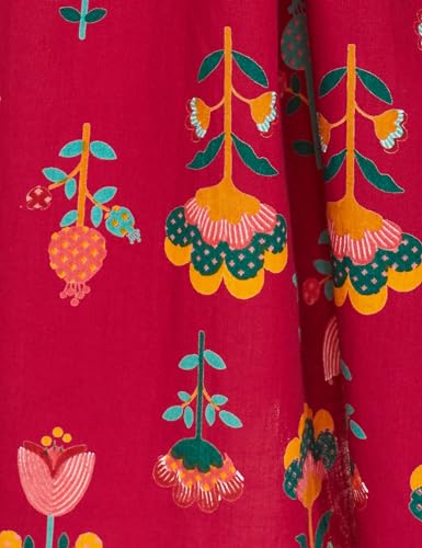 Image of Amazon Brand - Myx Women's Cotton Relaxed Fit A Line Kurta (Available in Plus Sizes)