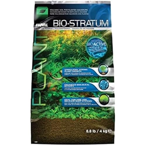 Fluval 12697 Volcanic Soil Bio Stratum for Planted Tanks, 8.8 lbs.