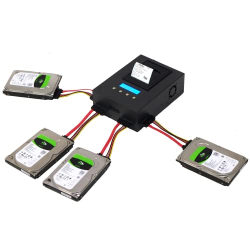 EZ Dupe HD Pal Pro 1 to 3 Hard Drive Duplicator 36GB/Min & Analysis Lab - Deluxe Kit with Rugged Protective Case - SATA & IDE PATA 3.5
