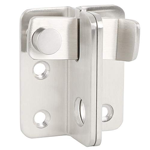 Alise MS5009 SUS304 Stainless Steel Gate Latches Heavy Duty Latch Safety Door Lock,Brushed Nickel