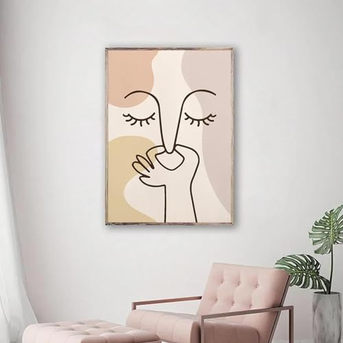 Affiche art drôle toilettes : déco murale WC chic 50x70 - 3