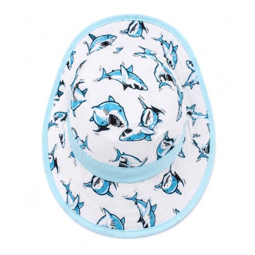 Image of VRITRAZ Sun Protection UPF50+ Bucket Hat Toddler Summer Beach Play Hats with Neck Flap for Girl, Boy, Kids Summer Hat, Bucket Hat for Kids Ages 3-10 Years