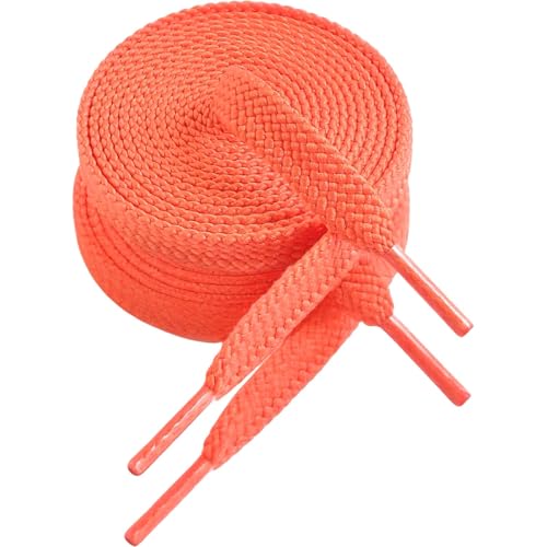 Image of VSUDO 2 Pairs Double Layer Flat Sneaker Shoe Lace, Flat Shoelace /Shoe String