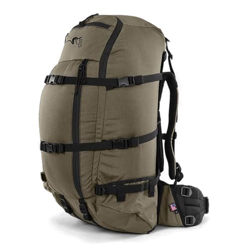 Stone Glacier Col 4800 Pack with Krux Frame, 4800 Cubic Inches, Hydration Compatible, Ranger Short Medium, 150+ Pound Load, Cordura 500, Xpac Fabric (50136-RG-M)